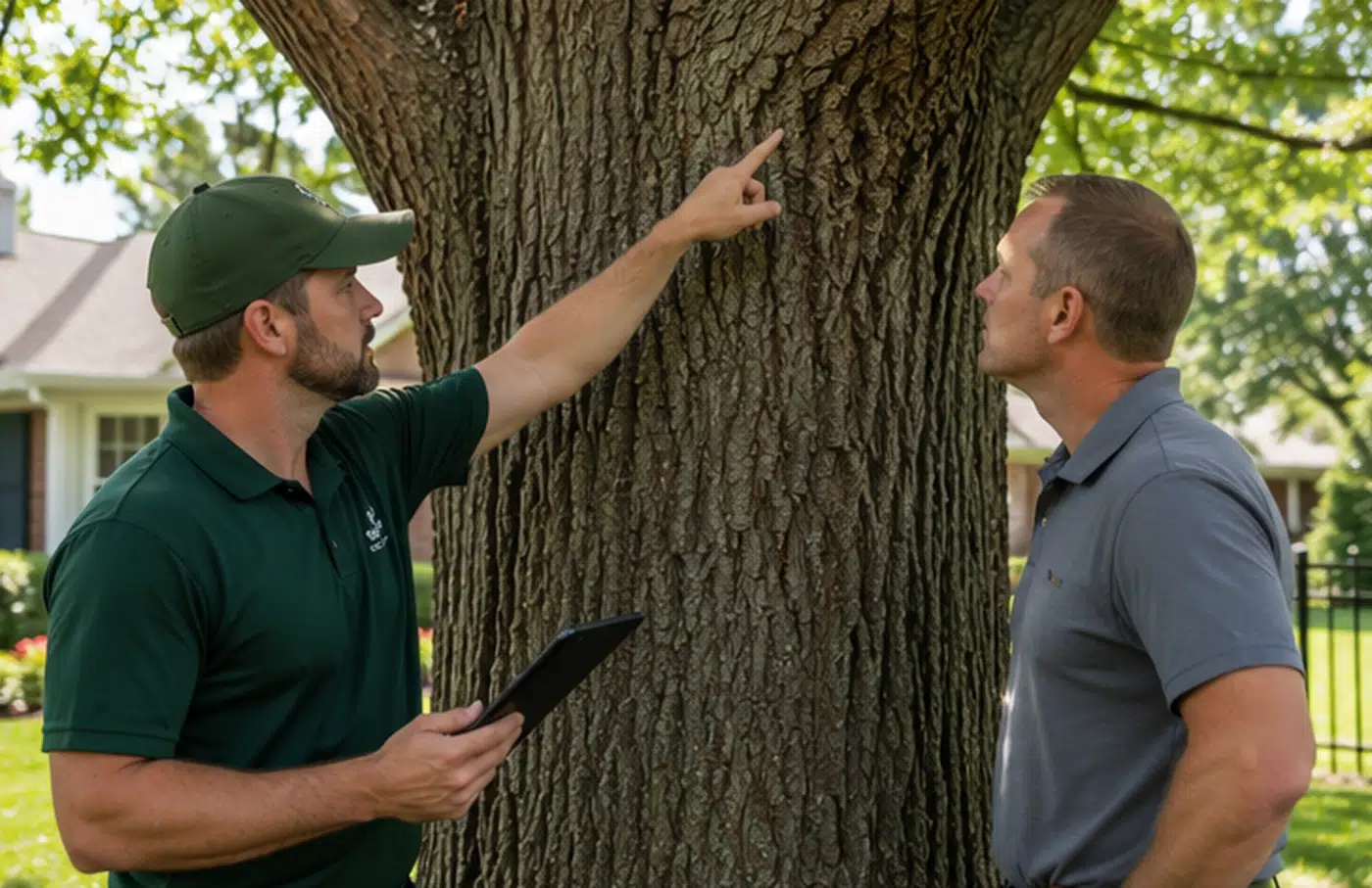 Arborist consultation for a large tree in Charleston WV